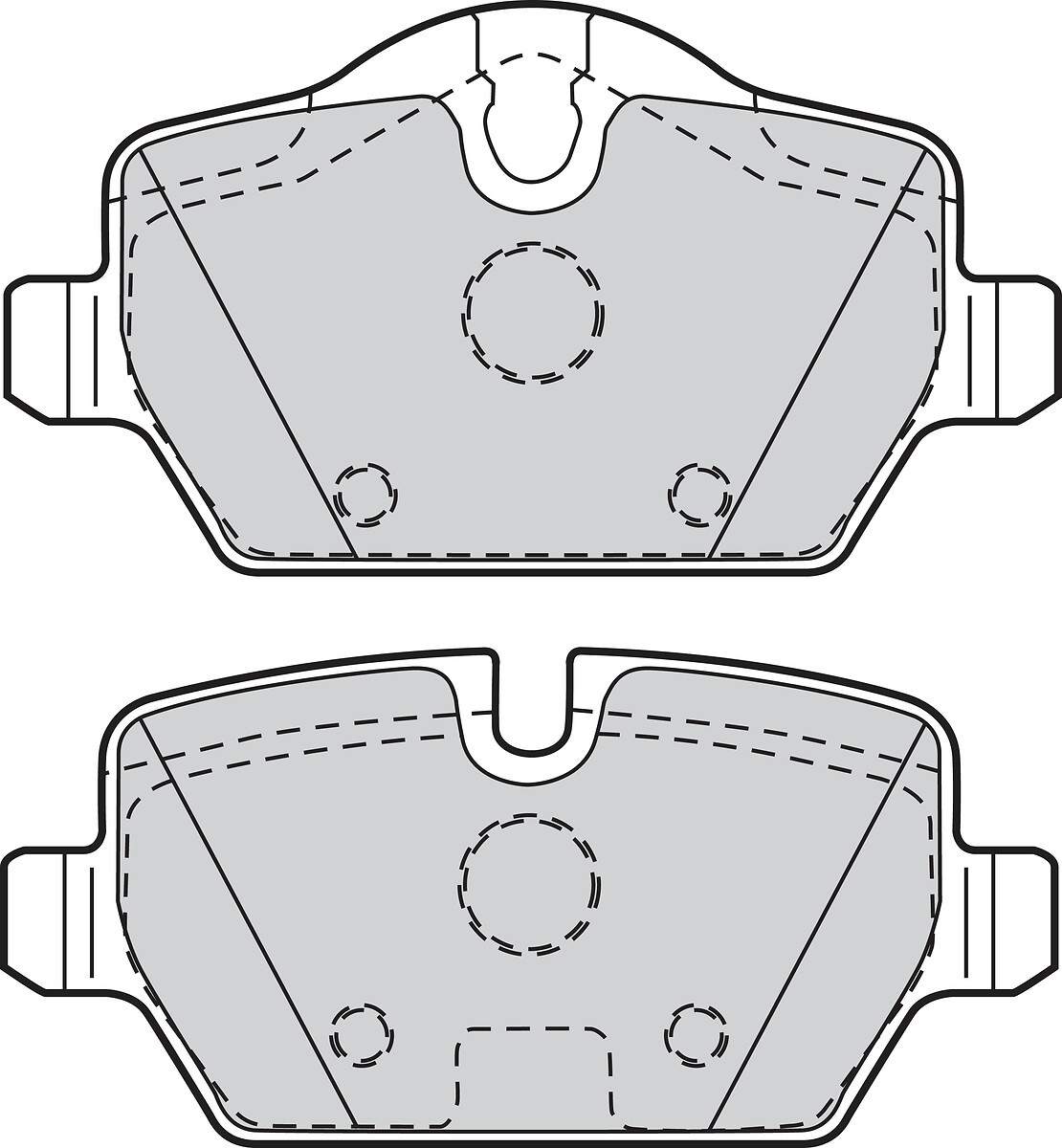 Pastiglie freno VALEO 302051
